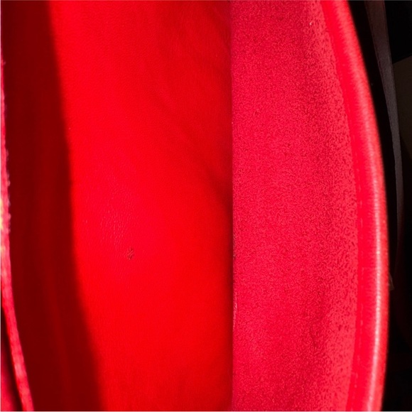 Coach Vintage Fletcher Red Leather Crossbody Made Costa Rica 1996  Style #4150‎ - Picture 6 of 9